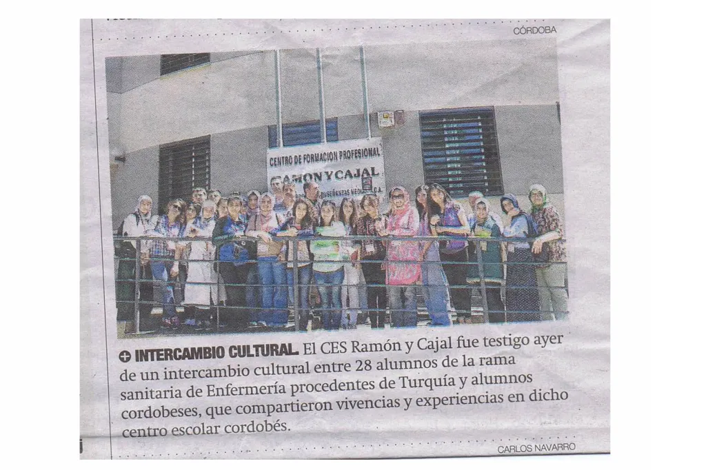 2014-05-07-Diario-Córdoba-Visita-estudiantes-extranjeros-Turquía